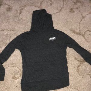 Girls just a sport sweater